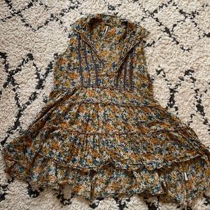 Free people floral blouse